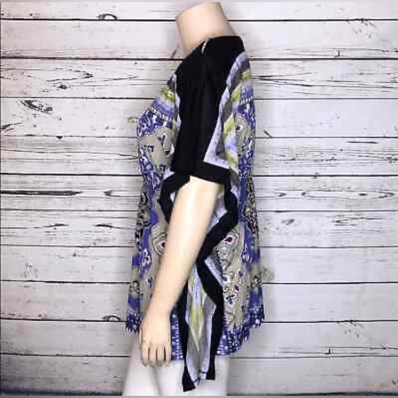 Style & Co Women’s Multicolored Tunic sleeve Top Sz XL NWOT💖 - Picture 3 of 13